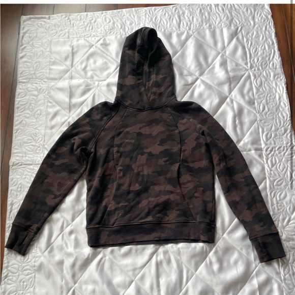 Lululemon camo print hoodie - Picture 1 of 1